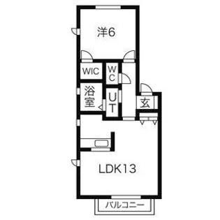 メゾン下方【2階】の間取り