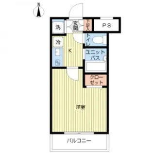 スカイコート練馬桜台【5階】の間取り