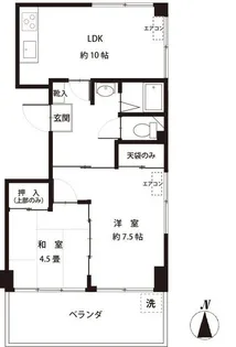 遠藤ビル【4階】の間取り