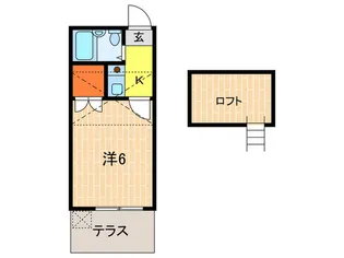 ガ-デン泉が丘【1階】の間取り