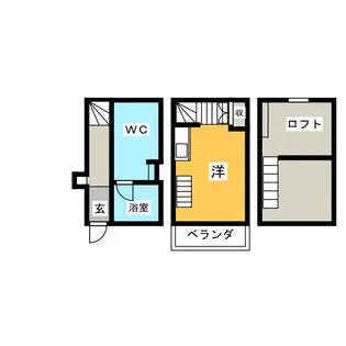 シャレイド豊田本町WEST【2階】の間取り