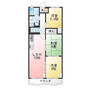 F・S・C【1階】の間取り