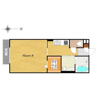 アルブルヴィラージュ【2階】の間取り