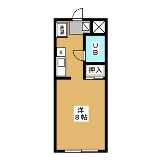 クインテスいわた【2階】の間取り