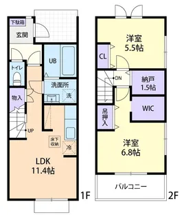 Ivory Heim(アイボリーハイム)の間取り