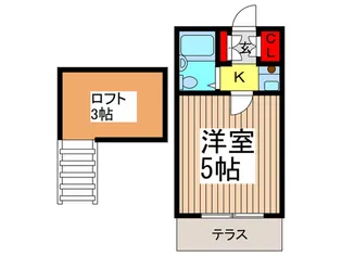 サンカラット北浦和【1階】の間取り