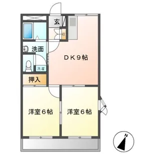 ミロワールM【1階】の間取り