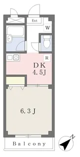 グリーンヒルズ【2階】の間取り