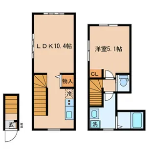 アザレ東武練馬の間取り