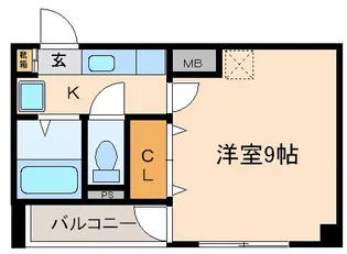 モンソレイユ【7階】の間取り