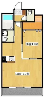 Spring長嶺南【1階】の間取り