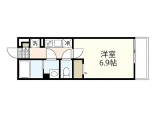 La Soiree Ujina【1階】の間取り