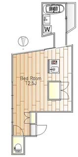 リバーコート水車橋【2階】の間取り