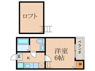 シュールメゾン【2階】の間取り