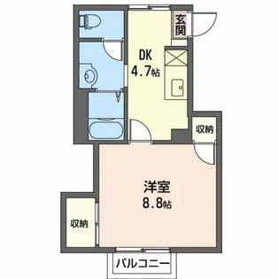モンアミ E【2階】の間取り