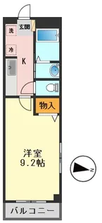 エクセレント南小岩【2階】の間取り