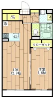 プレシア【3階】の間取り
