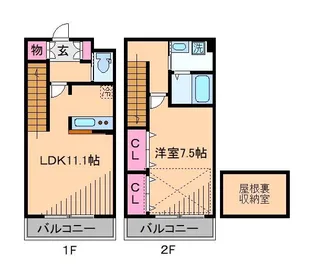 ルブラの間取り