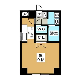 トミイビルNo.18【6階】の間取り