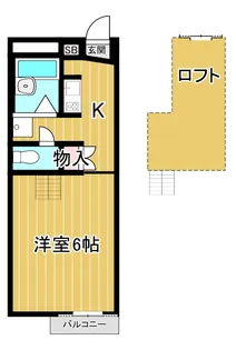 joyeux【1階】の間取り