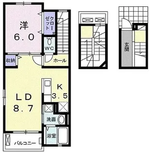 グランツプリーゼの間取り