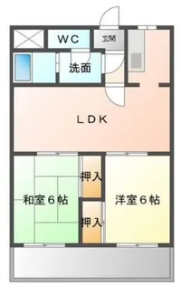 アベニュー黒崎【3階】の間取り