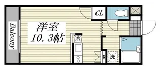 ガーデンハイツ【3階】の間取り