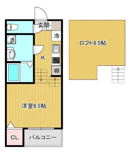 パークレスト仙台【2階】の間取り