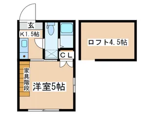 マピエス西生田4【1階】の間取り