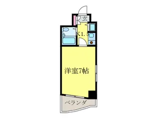 ジョイフル紫野【9階】の間取り