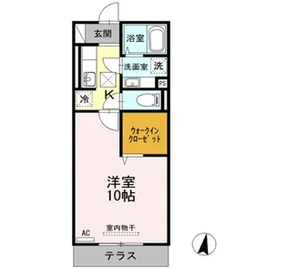 ネージュS III【1階】の間取り