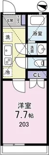 ウッドベリー【2階】の間取り