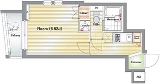 ビバリーホームズ早稲田【3階】の間取り