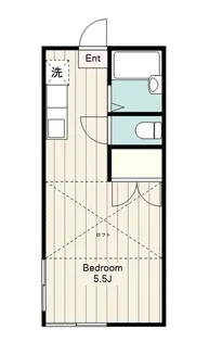 トーワ【1階】の間取り
