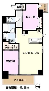 ラグゼナ戸田公園 II【4階】の間取り