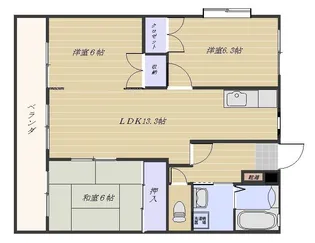 ステラ・I【1階】の間取り