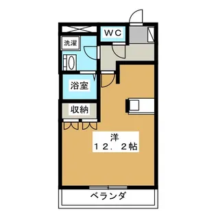 アクアライフエムズ【2階】の間取り