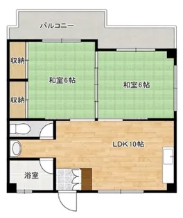 マンション筆山(RH)【3階】の間取り