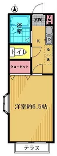 メゾン恵【2階】の間取り