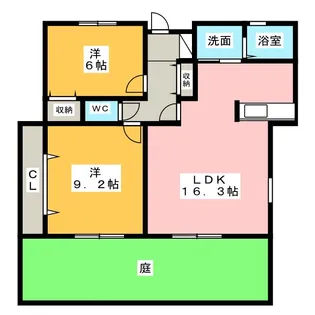 アンダンテ【1階】の間取り