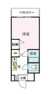 アカデミア清新【2階】の間取り