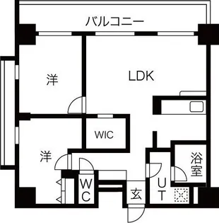 アーバンポイント高崎【8階】の間取り
