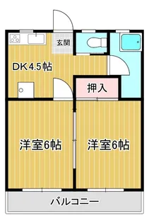 UENO COOPERAS【1階】の間取り