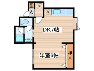 サンコ-ト元町【3階】の間取り