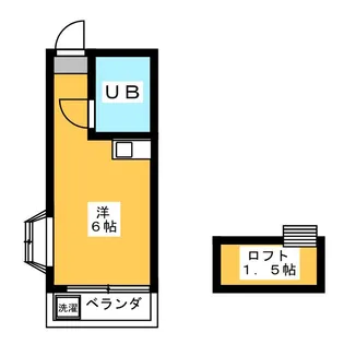 WAKAMIYA2212【2階】の間取り