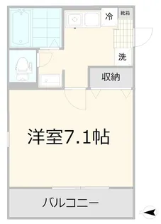 フロレンテ【3階】の間取り