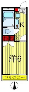 サニーホームズ【2階】の間取り
