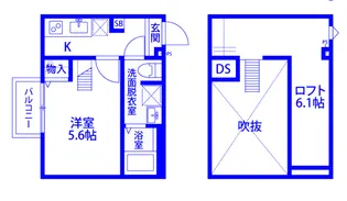 Legend II【1階】の間取り