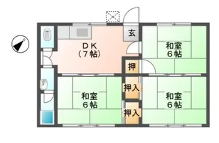 メゾンド春日【2階】の間取り