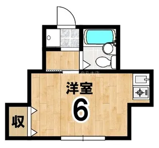 アンクルアベニュー【1階】の間取り
